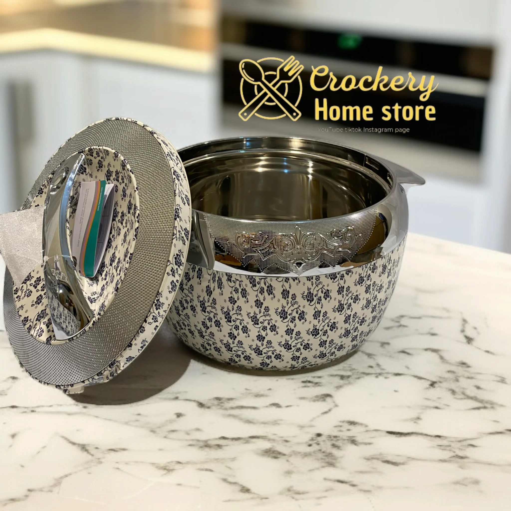 Stylish 3Pc Hotpot Set for Home & Parties - Image 2
