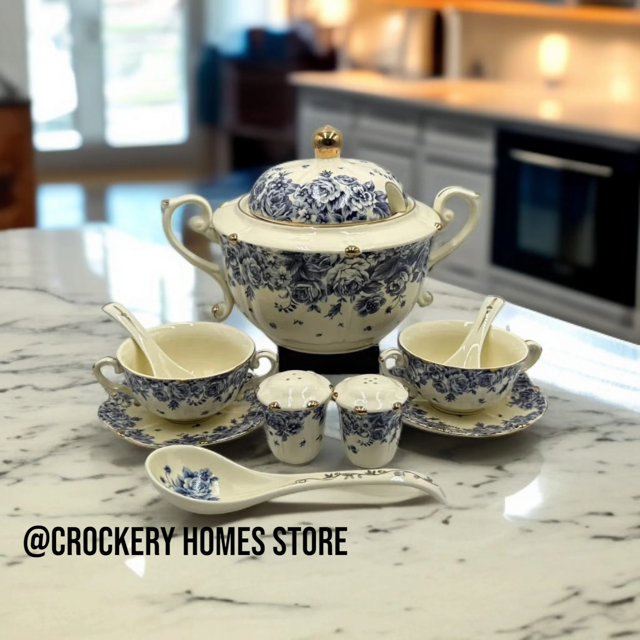 Royal Albert 23pcs Soup Set – Luxury Bone China Collection - Image 2