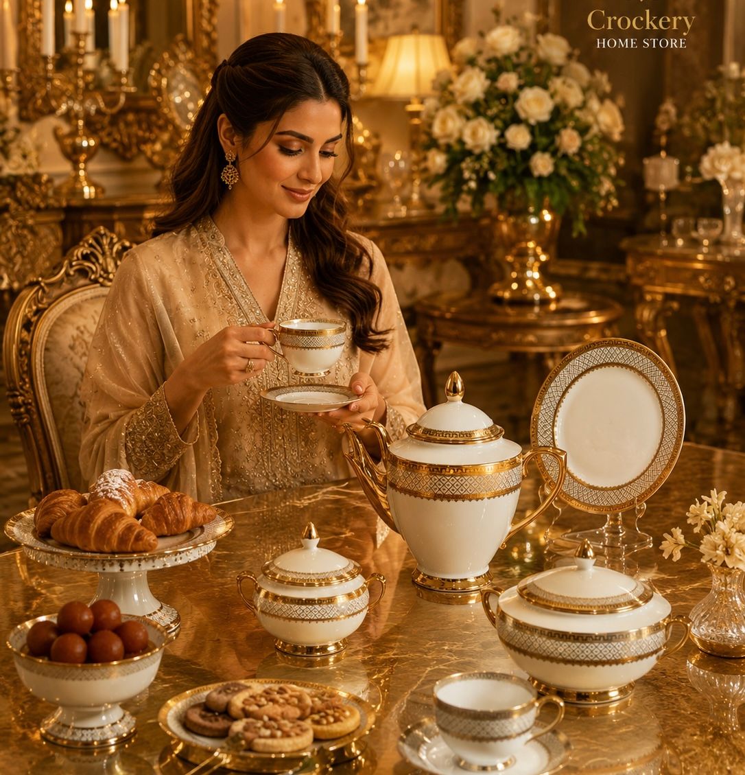 61PCS Super Bone China Dinner Set