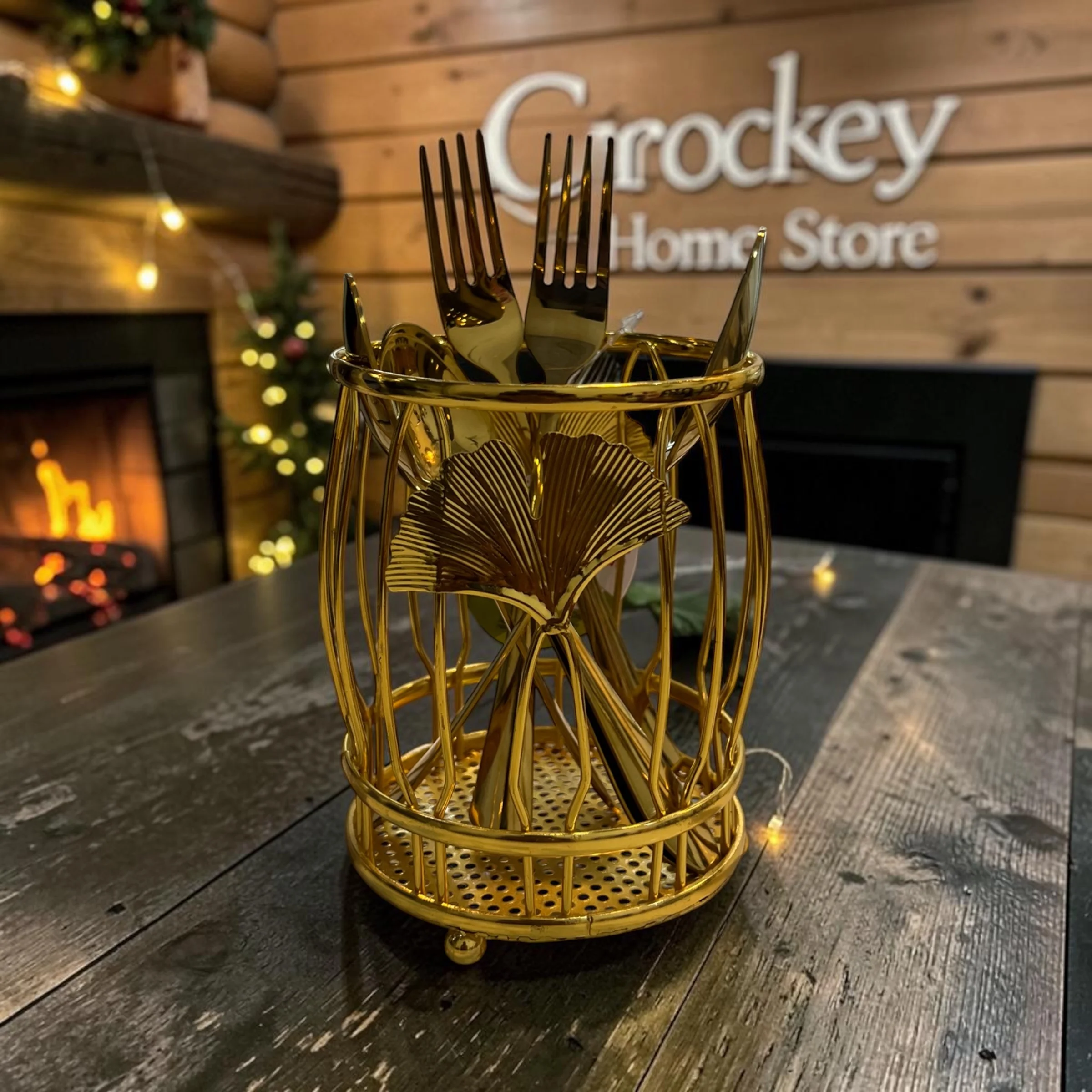 Golden Spoon Box