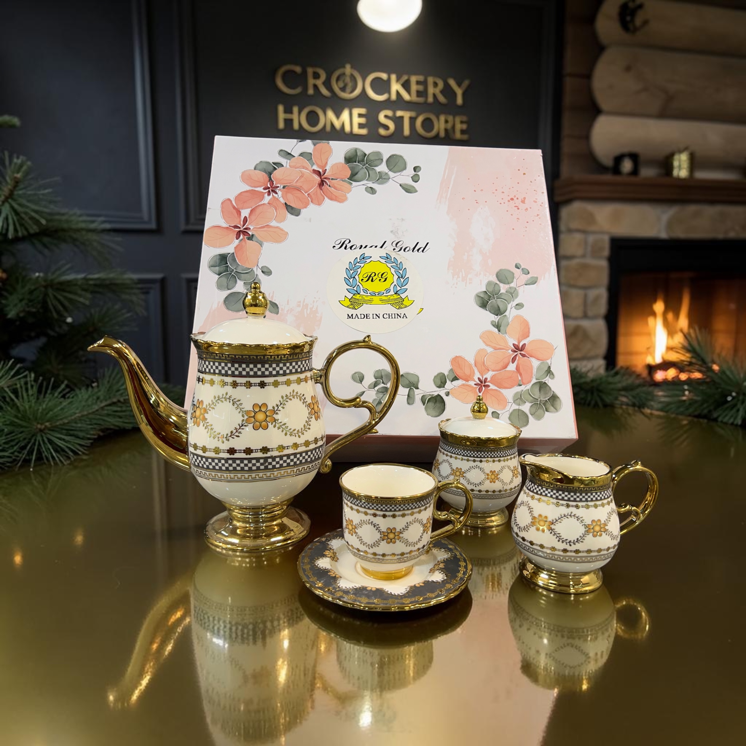 17PCS Tea Set Gift Pack Box