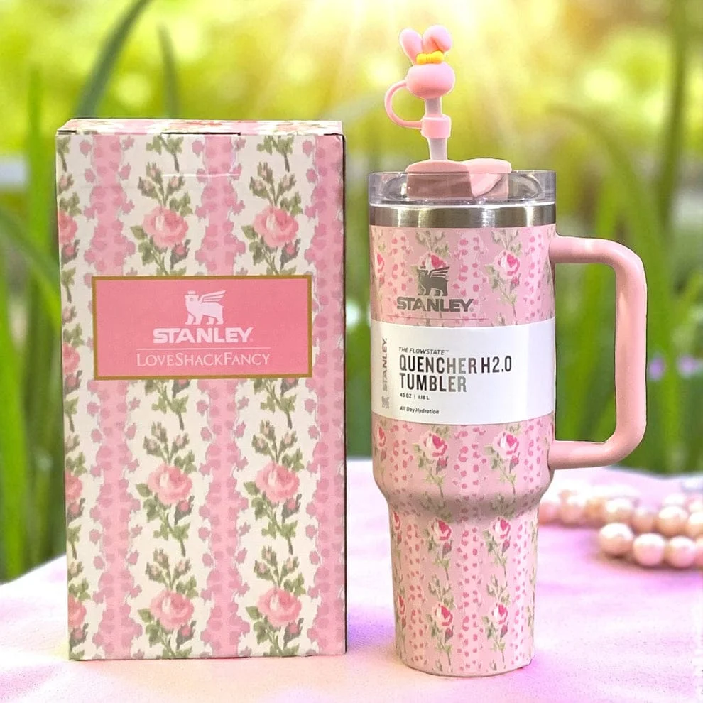 Stanley Tumbler – Insulated Stainless Steel Travel Mug with Handle & Straw - Image 2