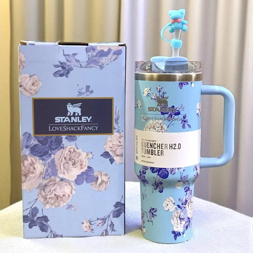 Stanley Tumbler – Insulated Stainless Steel Travel Mug with Handle & Straw - Image 3